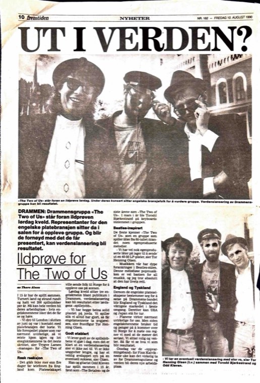 Avisutklipp om Det Betales: 1990, 10. august