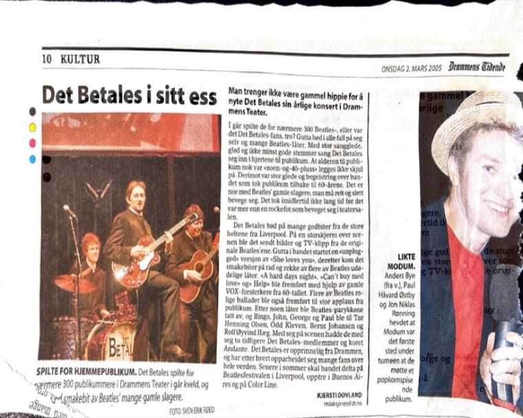 Avisutklipp om Det Betales: 2005, 2. mars