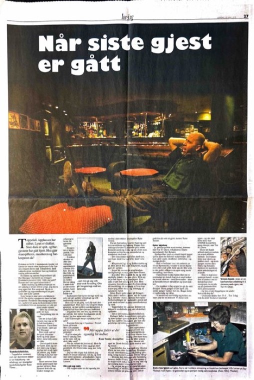 Avisutklipp om Det Betales: 2000, 15. april