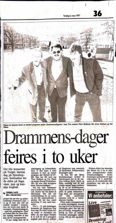 Avisutklipp om Det Betales: 1997, 6. mars