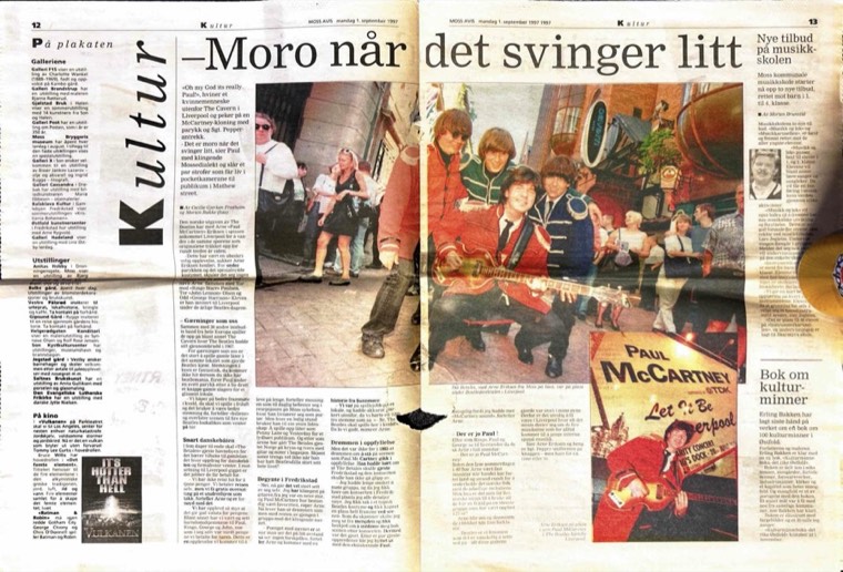 Avisutklipp om Det Betales: 1997, 1. september