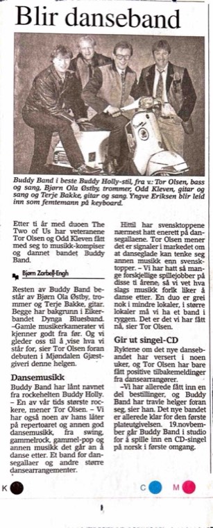 Avisutklipp om Det Betales: 1994, 4. august