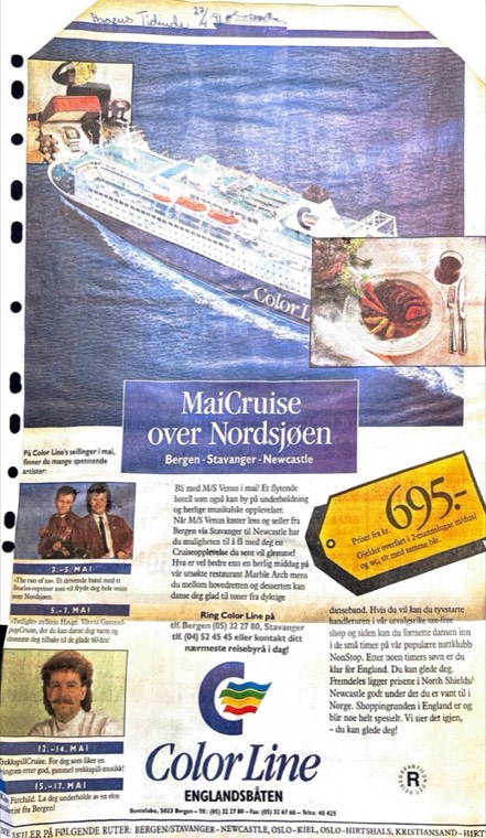 Avisutklipp om Det Betales: 1991, 27. april