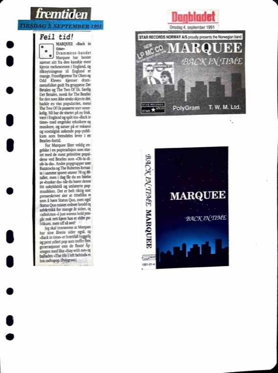 Avisutklipp om Det Betales: 1991, 3. september
